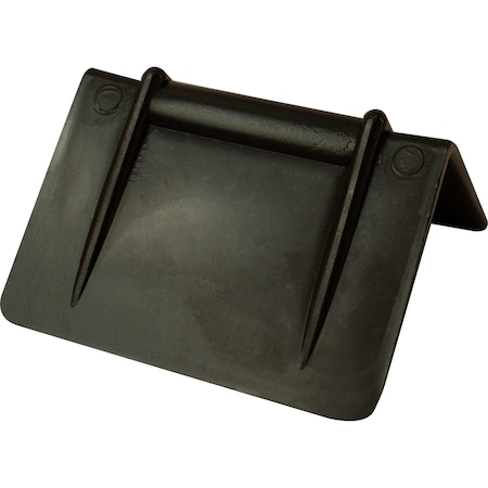 Encore Packaging Edge Protectors - 2 1/2" x 1 3/4" Black Poly for 1 1/2" Strap, PK1000 EP-5640-HD